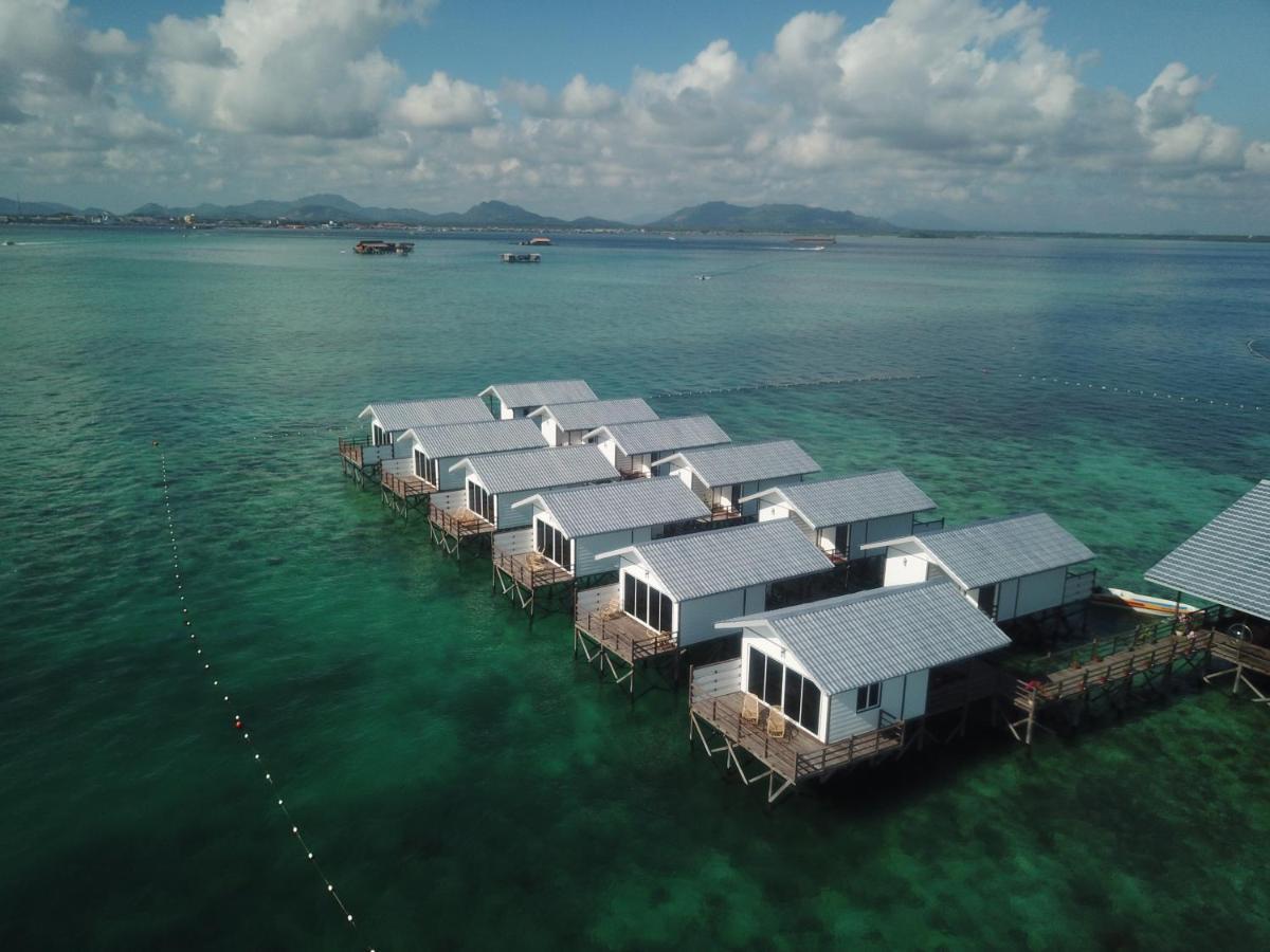 Shun Shun Water Bungalows Hotel เซมปอร์นา ภายนอก รูปภาพ