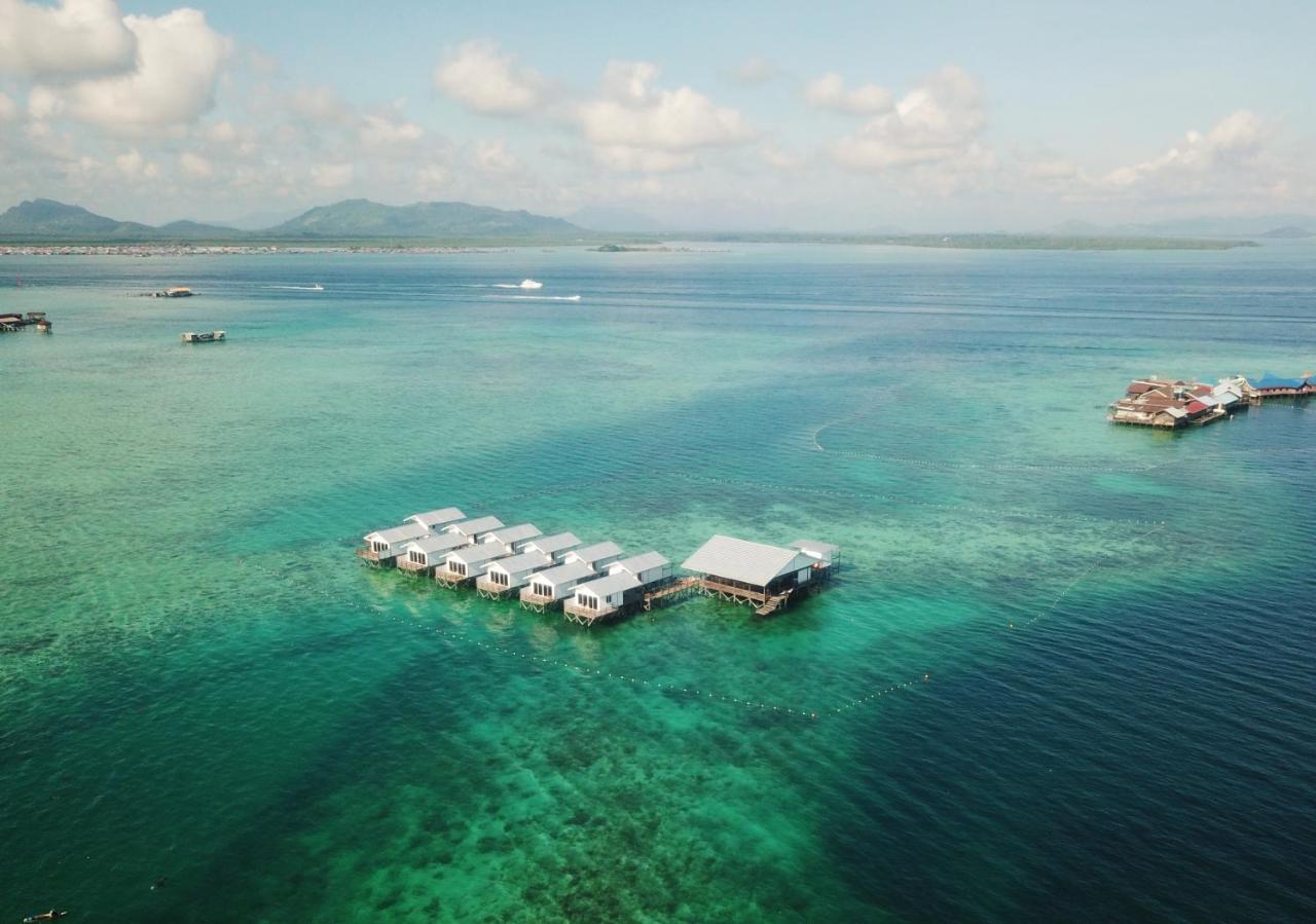 Shun Shun Water Bungalows Hotel เซมปอร์นา ภายนอก รูปภาพ